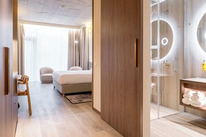 Hypo-allergenic bedding, in-room safe, blackout drapes, soundproofing - Hotel GLAR Conference & SPA (gmina Wolin)
