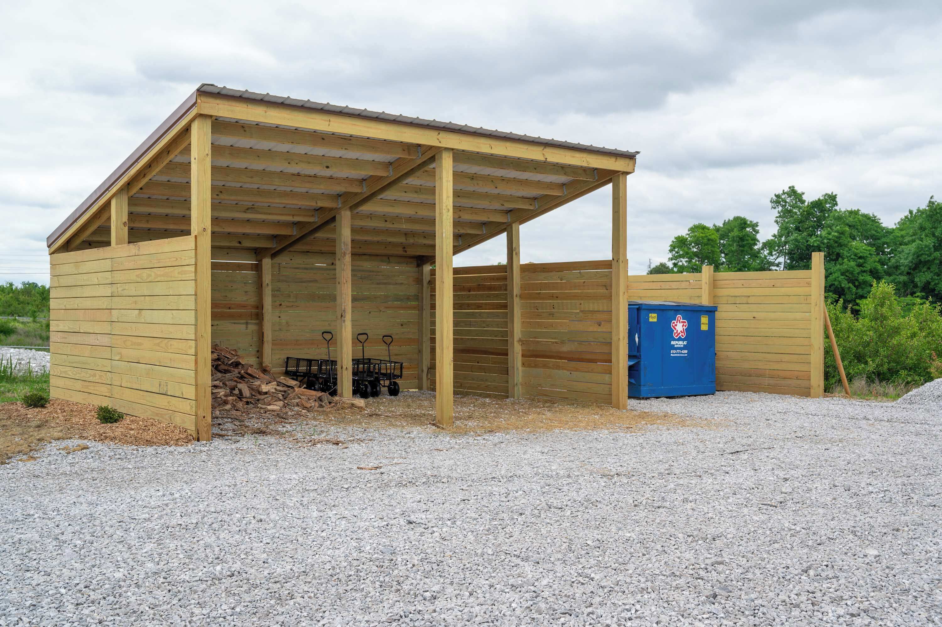 Overnattingsstedets uteområder