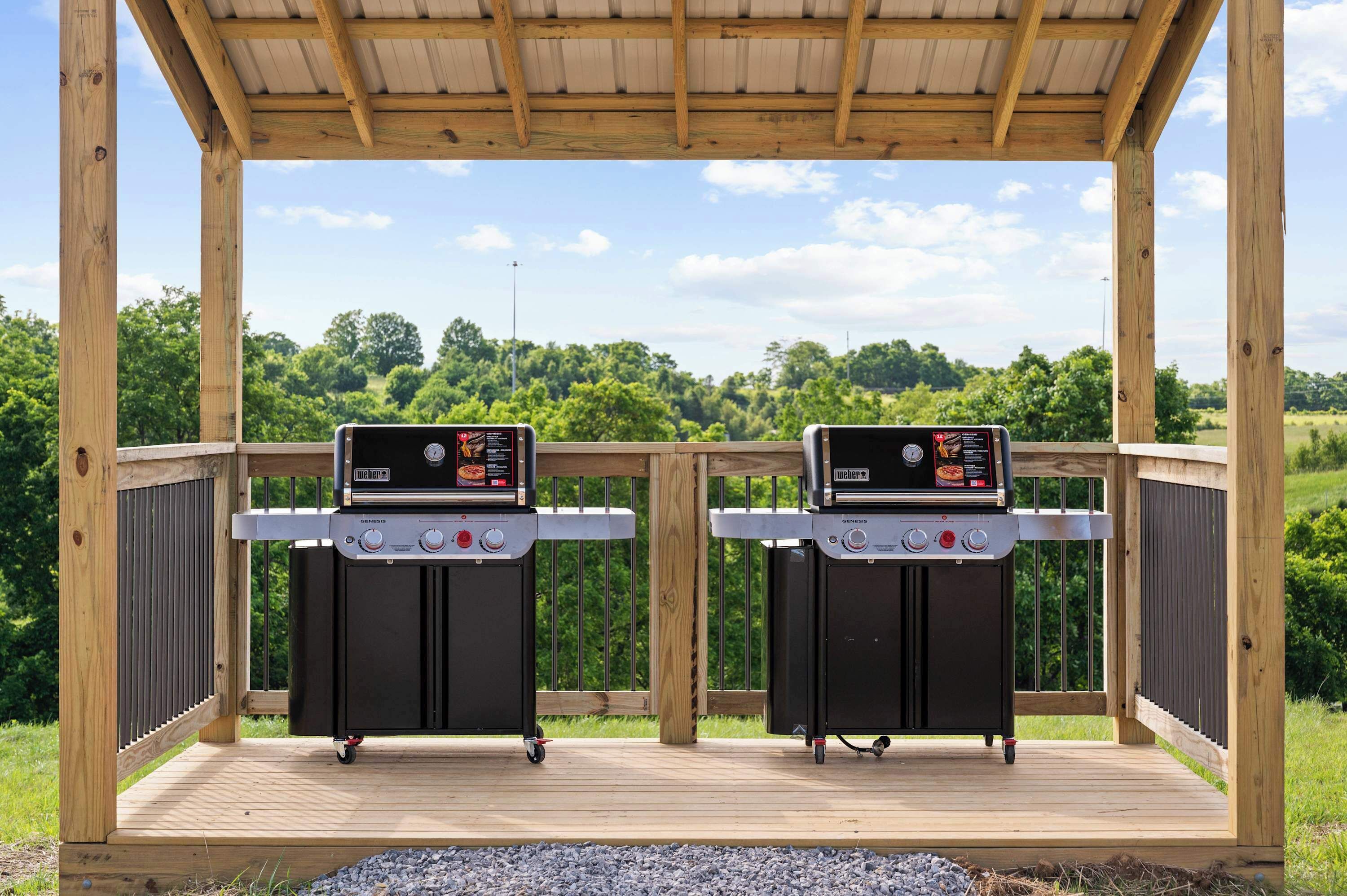 Overnattingsstedets uteområder