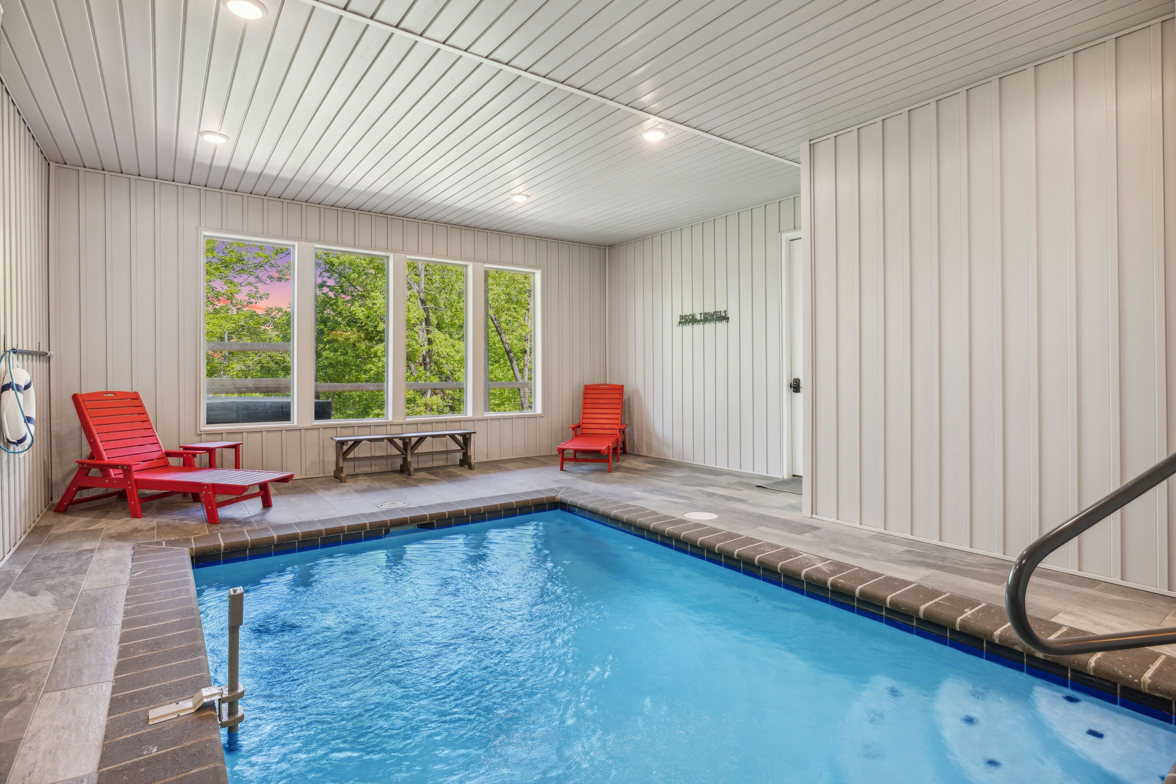Cabin, 4 Bedrooms | Pool | Indoor pool