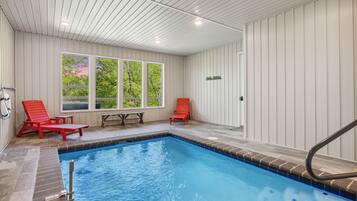 Cabin, 4 Bedrooms | Pool | Indoor pool
