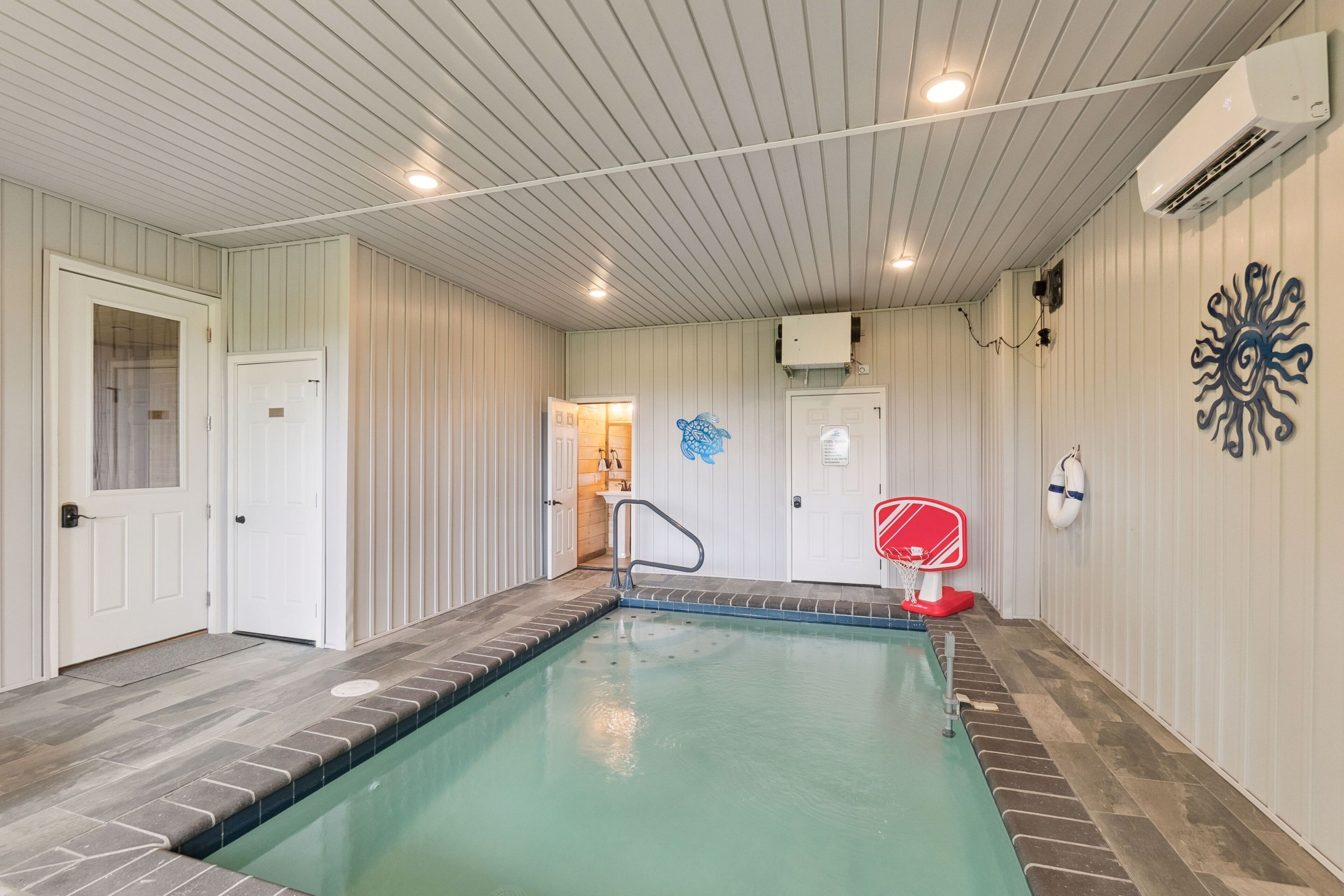 Cabin, 4 Bedrooms | Pool | Indoor pool