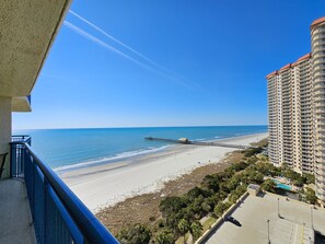 Condo, 2 Bedrooms | Beach | On the beach - Oceanview Condo In Brighton, 1504 - Full Access 2 Bedroom Condo (Myrtle Beach)