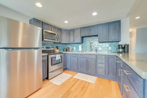 Riverfront Cheboygan Home w/ Dock ~ 4 Mi to Town!