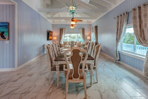 Dining - Blue Summers: Amazing Atlantic Views. Pool, Dock (Elbow Cay)