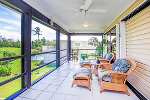 Terrace/patio - Paradise Found: Your Sanibel Island Escape in The Dunes (Sanibel)