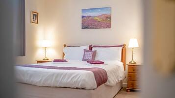 3 bedrooms, iron/ironing board, travel cot, WiFi