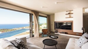 럭셔리 빌라 | 거실 공간