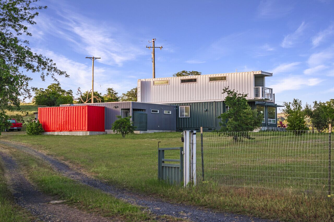 Unique Shipping Container Home w Butte Mountain Views