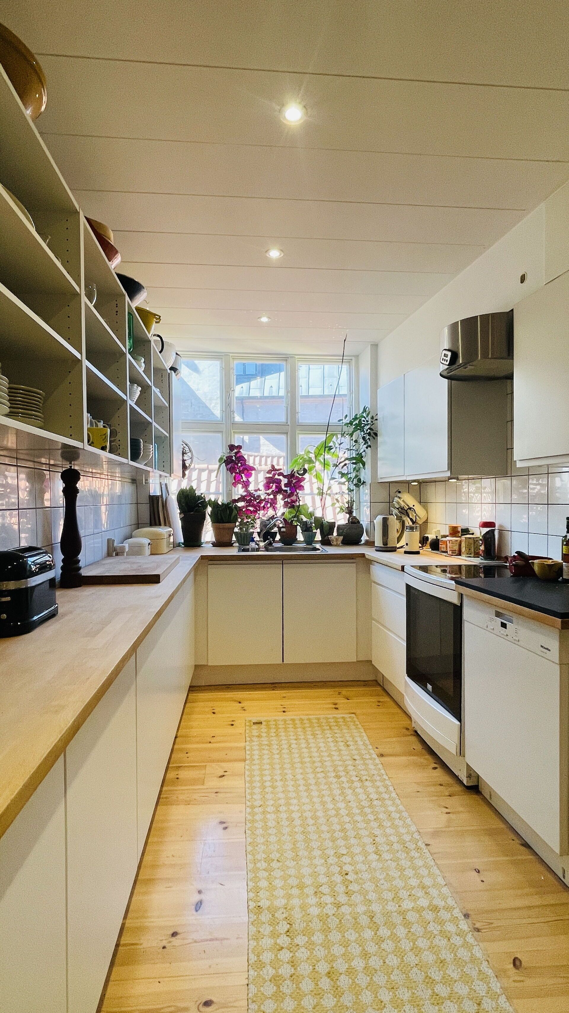 Kylskåp, ugn, spishäll och diskmaskin