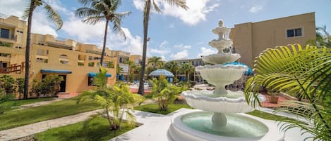 Huoneisto, 1 makuuhuone, parveke, näköala puutarhaan | Ulkoalueet