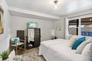 2 dormitorios, tabla de planchar con plancha, wifi gratis y ropa de cama