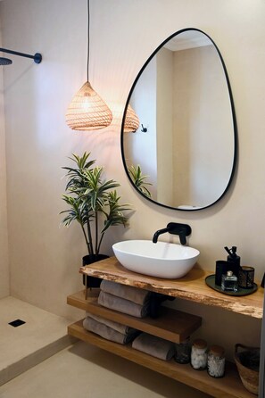 Hair dryer, towels, soap, shampoo - Luxury African Gem in Historic Stellenbosch (Stellenbosch)