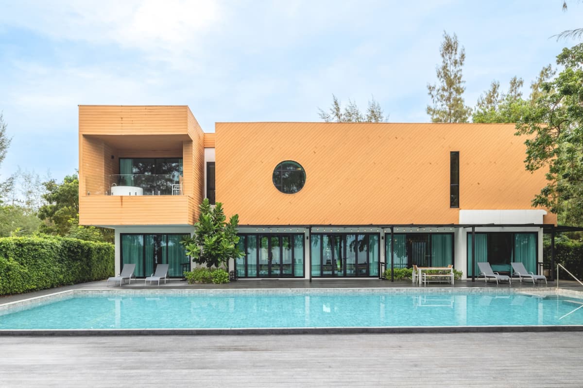Villa presidencial, 4 habitaciones, frente al mar | Minibar, caja de seguridad en la habitación y escritorio