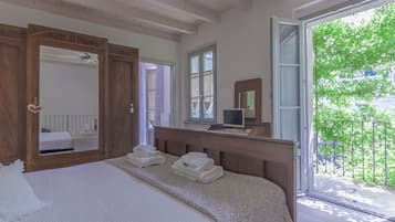 1 Schlafzimmer, BĂŒgeleisen/BĂŒgelbrett, kostenloses WLAN, BettwĂ€sche