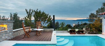 Villa Kety with Pool -Seaview