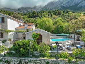 Outdoor pool - Villa Kety with Pool -Seaview (Makarska)