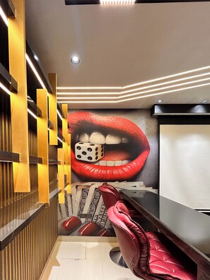 Las Vegas Casino Suite with Jacuzzi | Hypo-allergenic bedding, soundproofing, free WiFi, bed sheets - Orsom Stays Sassy - Sector 42 (Gurugram)
