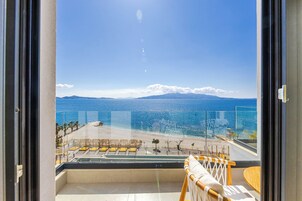 Habitación Deluxe doble, balcón, vistas al mar | Vistas del balcón