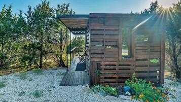 尊爵小屋, 1 張標準雙人床, 陽台, 山谷景觀 | 露台/庭院