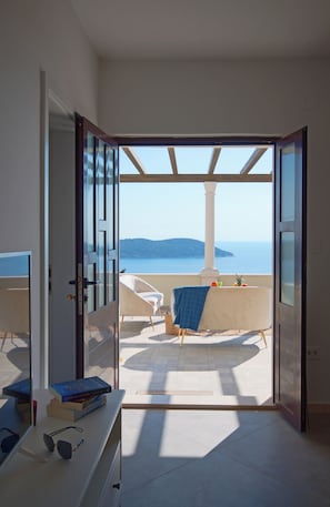 Deluxe-Villa, Meerblick | Ausblick vom Zimmer