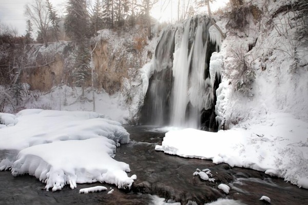 Spearfish Canyon Waterfall