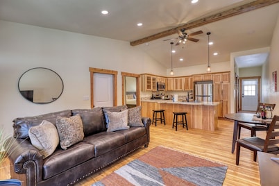 Rockerville Gold Town Lodging #10- This one-bedroom condo is your perfect home base for adventure and relaxation. Just minutes from Mount Rushmore, Crazy Horse Memorial, Custer State Park, Sturgis, and the Badlands.