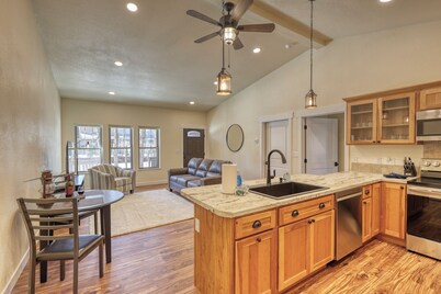 Rockerville Gold Town Lodging #14-"Gold Rush Charm Meets Modern Comfort – Stay in Style! "This one-bedroom condo is your perfect home base for adventure and relaxation. Just minutes from Mount Rushmore, Crazy Horse Memorial, Custer State Park.