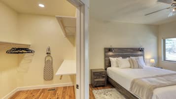 1 bedroom, iron/ironing board, free WiFi, bed sheets