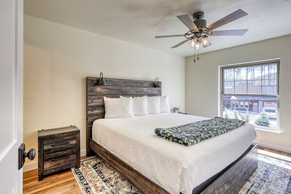 1 Schlafzimmer, Bügeleisen/Bügelbrett, kostenloses WLAN, Bettwäsche