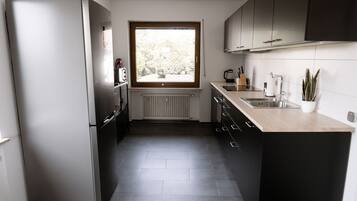 KĂŒhlschrank, Mikrowelle, Ofen, Herdplatte