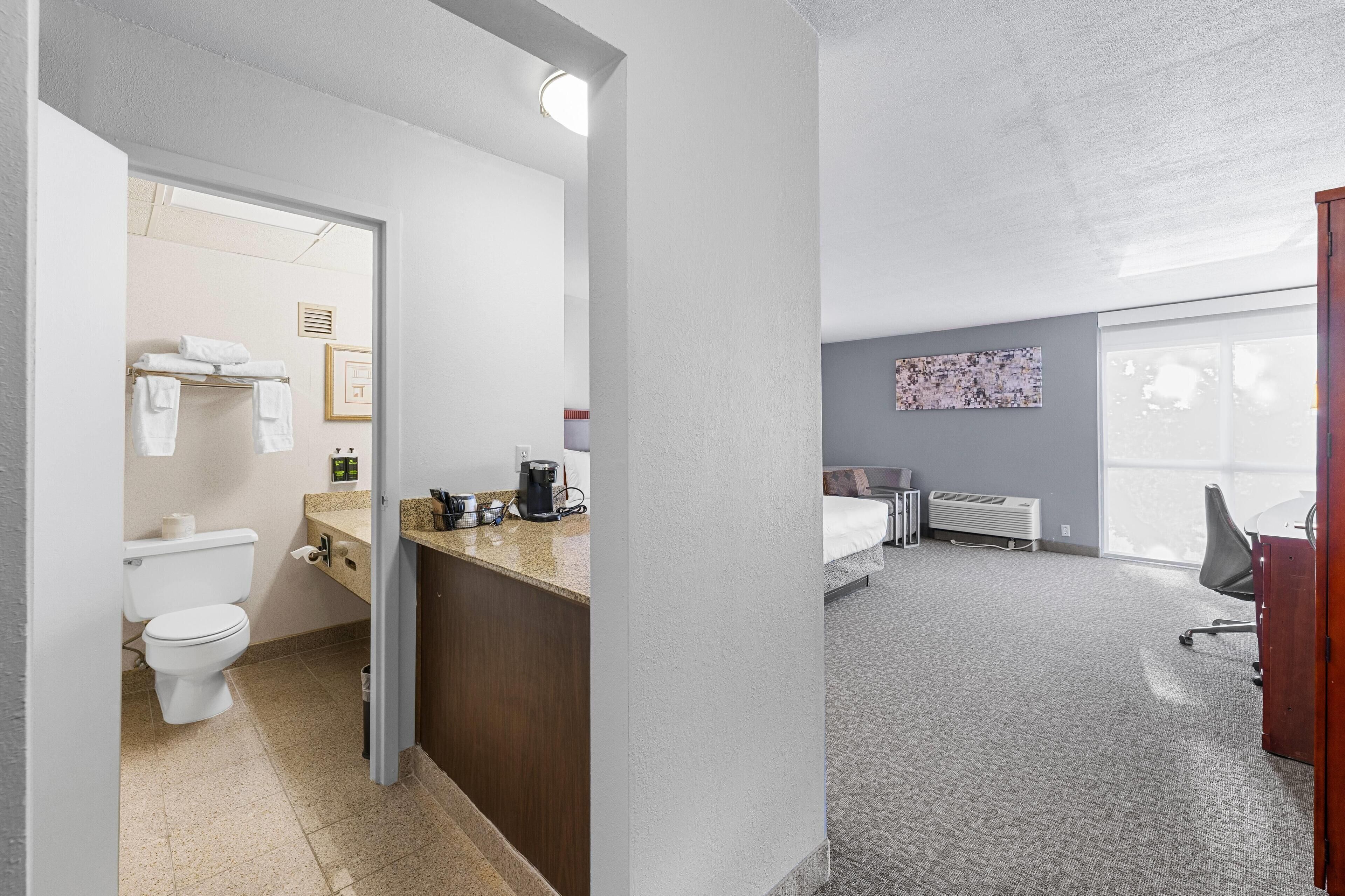 Suite, 1 kingsize-seng, ikke-røyk | Individuelt innredet, skrivebord, lydisolert og strykejern/-brett