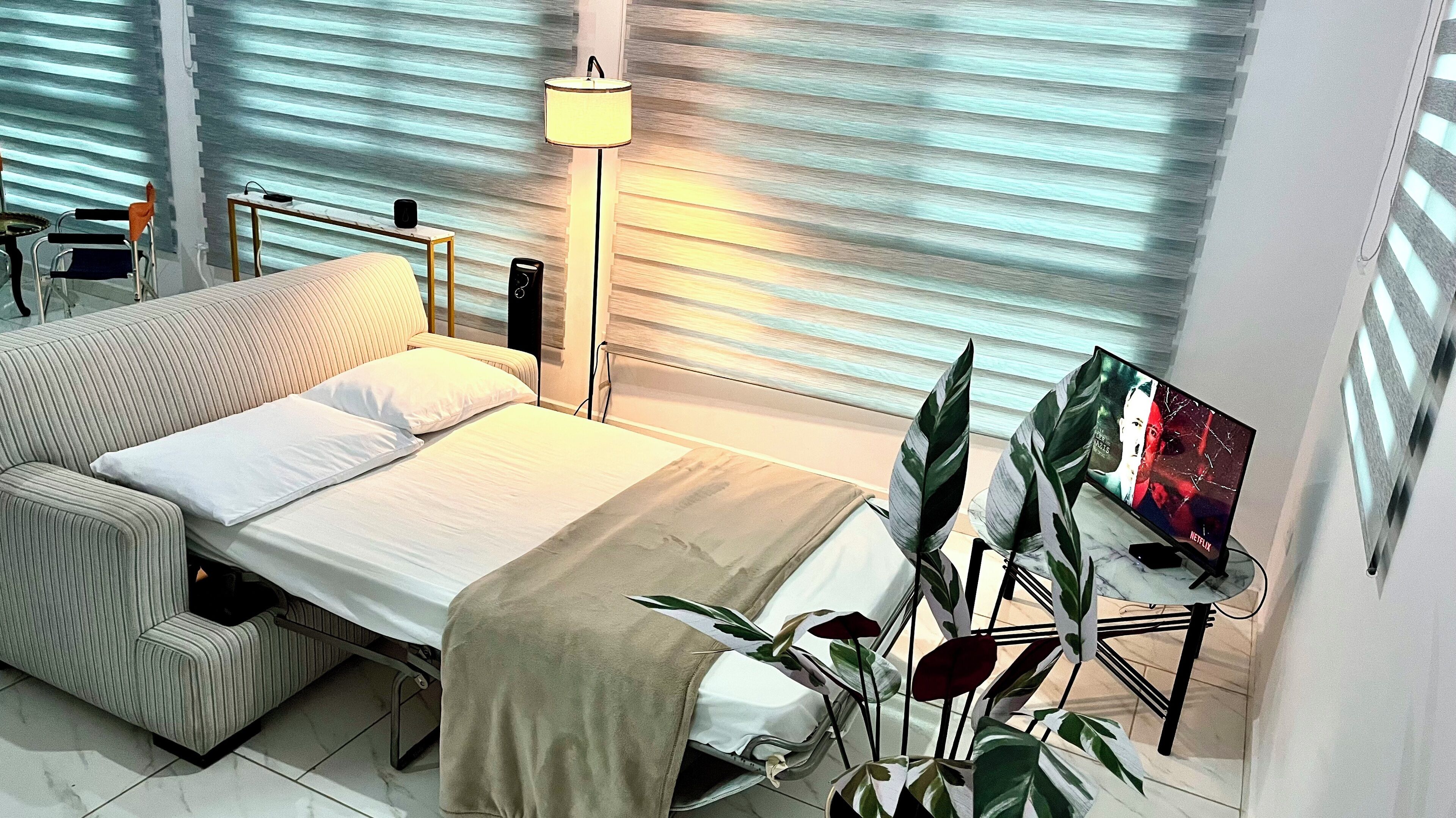 1 多间卧室、免费 WiFi、床单