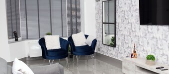 The Grey Mansion near Manchester City Stadium, Co-Ops LIVE, Piccadilly...