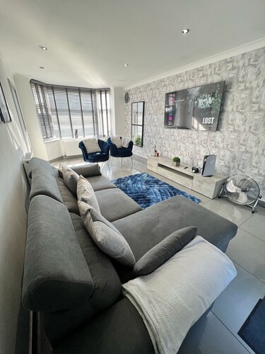 The Grey Mansion near Manchester City Stadium, Co-Ops LIVE, Piccadilly...