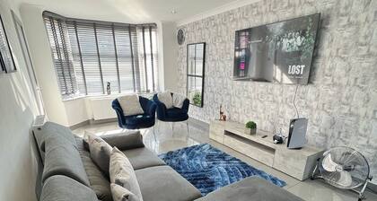 The Grey Mansion near Manchester City Stadium, Co-Ops LIVE, Piccadilly...