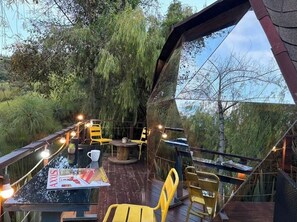 Udendørs spisemuligheder