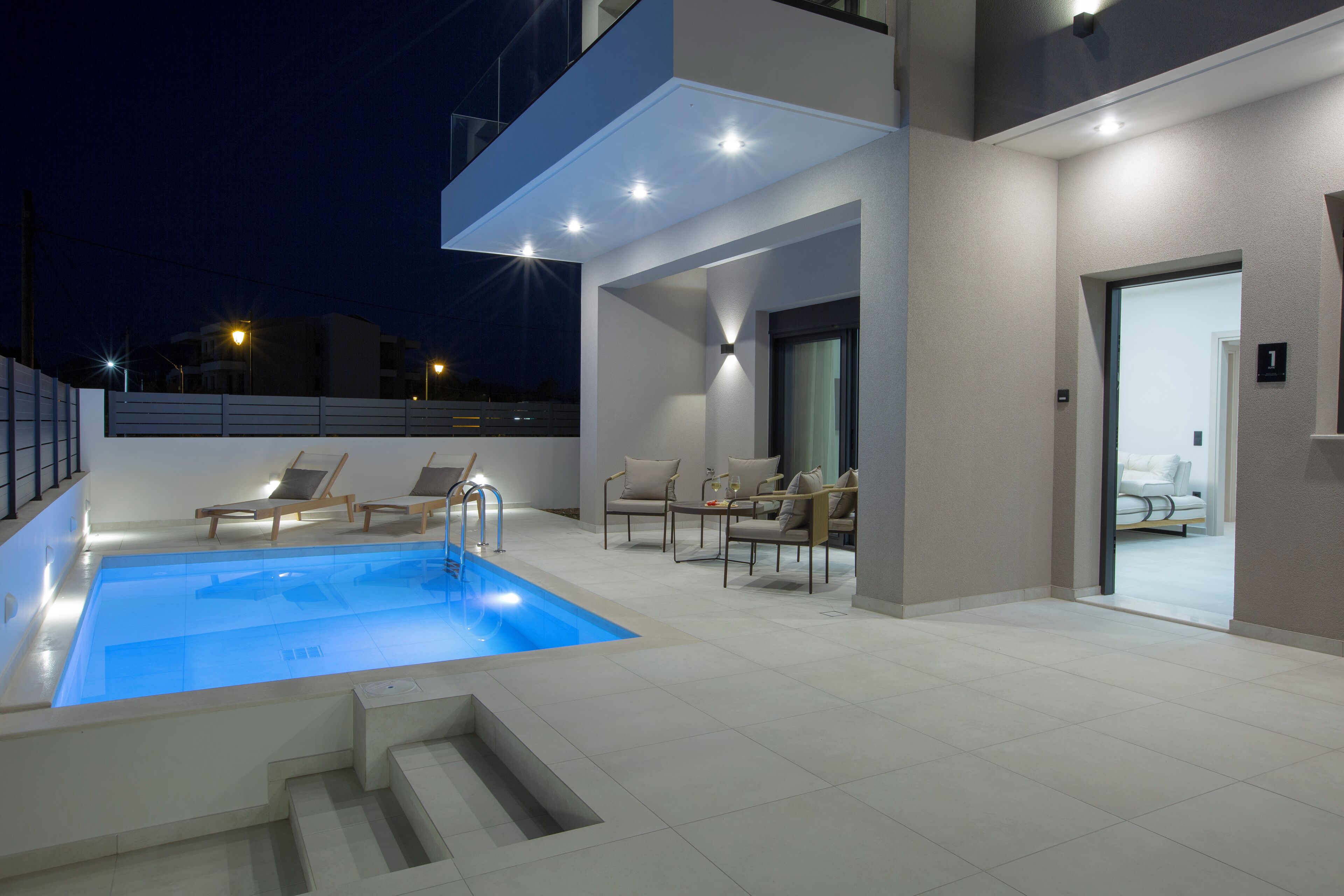 Suite, alberca privada | Terraza o patio