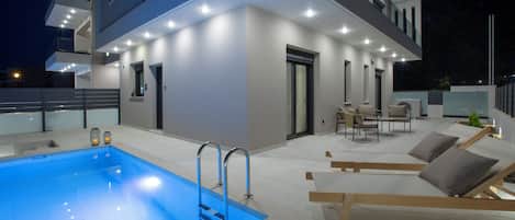 Junior Suite, Private Pool | Terrace/patio