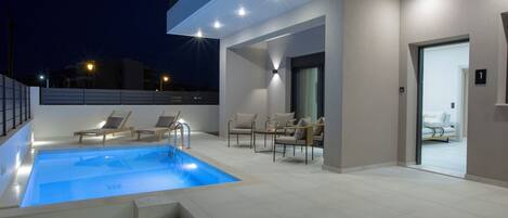 Suite, eigener Pool | Terrasse/Patio