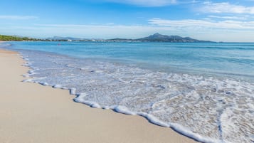 Vlak bij het strand
