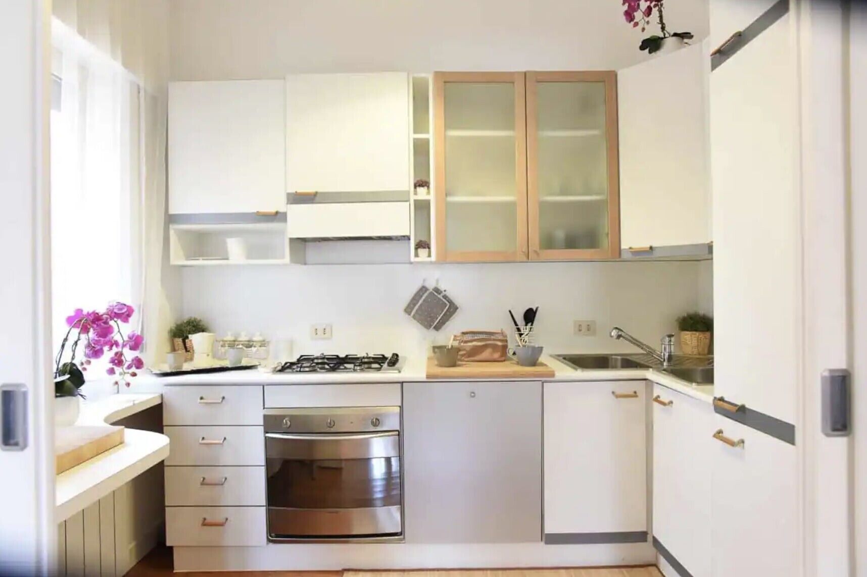 Kühlschrank, Ofen, Herdplatte, Geschirrspüler