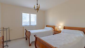 2 soveværelser, strygejern/strygebræt, Wi-Fi, sengetøj