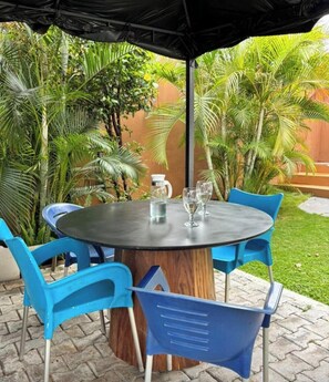 Terrace/patio - La Belva Court (Lusaka)