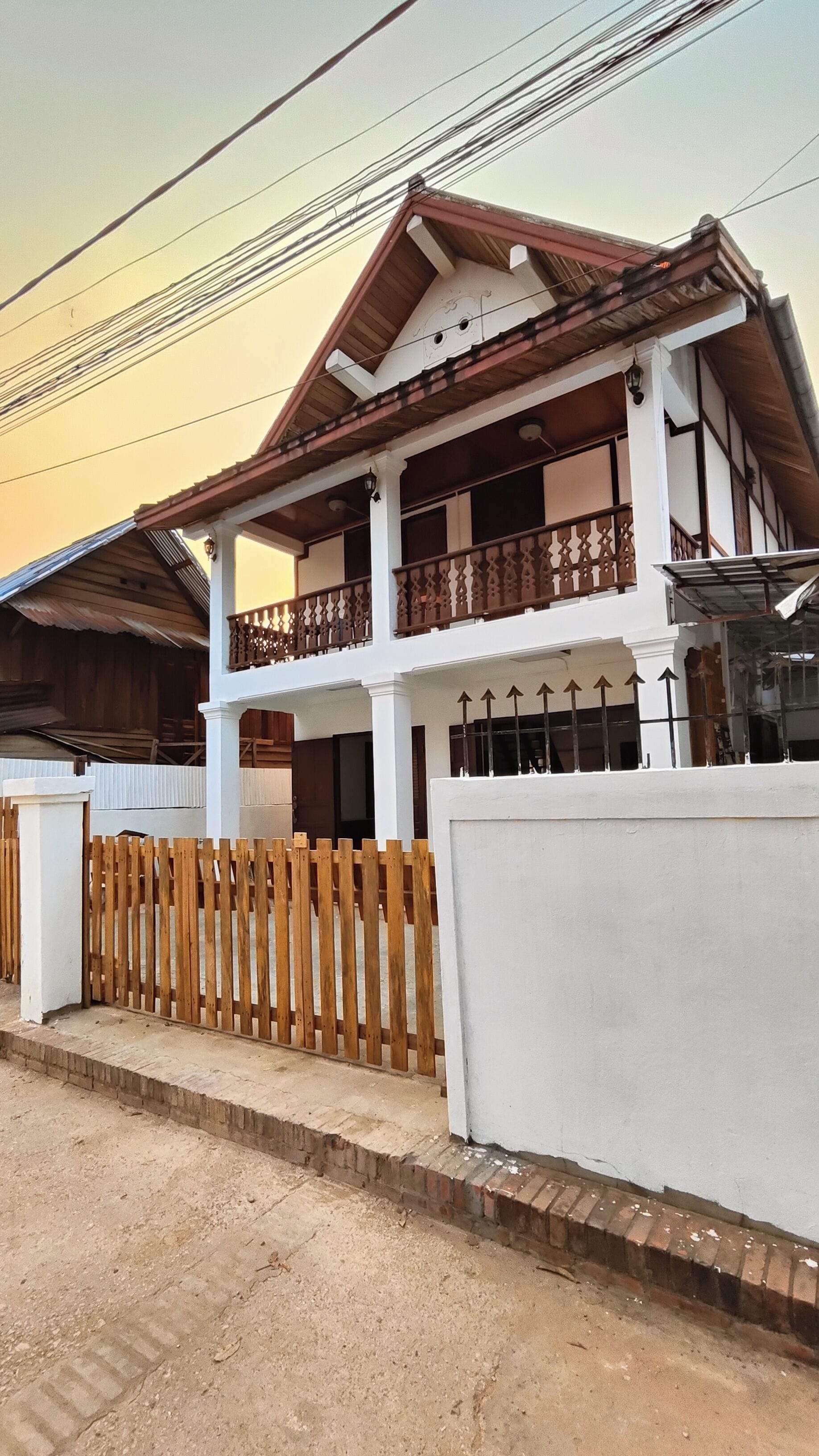 Overnatningsstedets facade