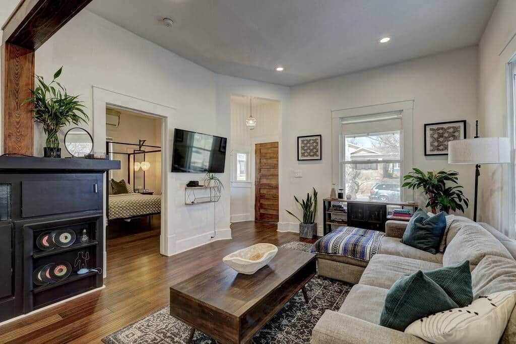 TV, DVD player, stereo