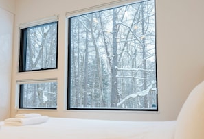 Comfort-chalet, vuoristonäköala | 3 makuuhuonetta, ilmainen Wi-Fi, vuodevaatteet
