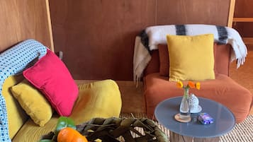 Fireplace, books