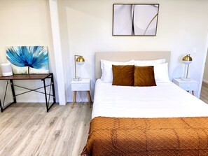 4 bedrooms, iron/ironing board, travel crib, WiFi