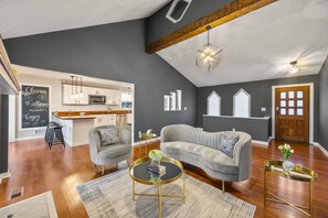 Smart TV, table football, ping pong